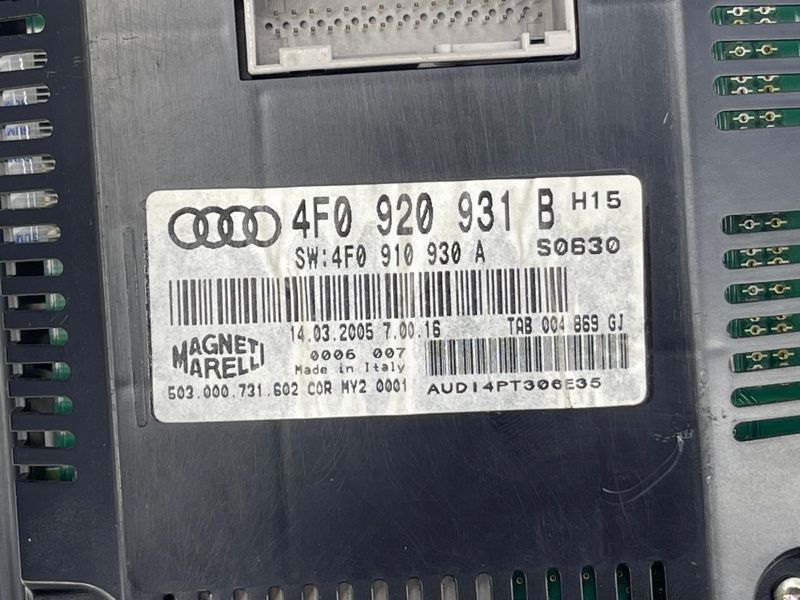 Комбінація приладів 4F0920931B Audi A6