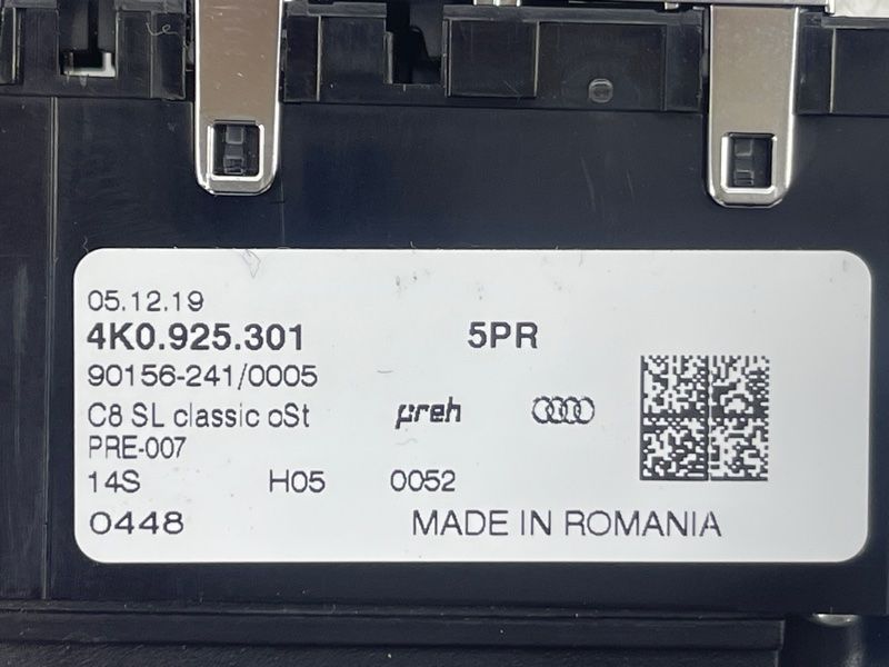 Блок кнопок центральной консоли 4K0925301 Audi A6
