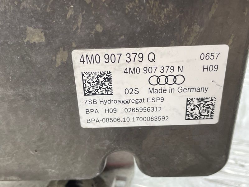 Блок ABS 4M0907379Q Audi Q7