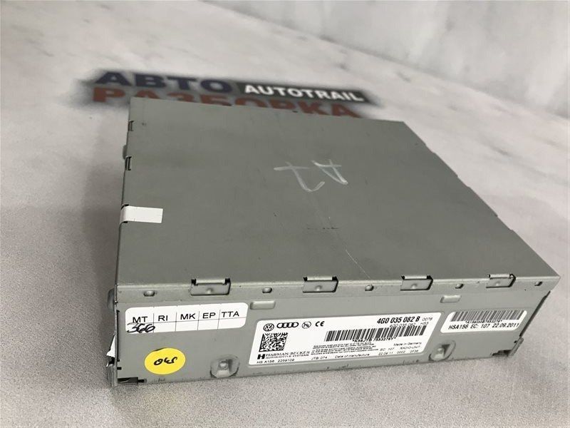 Блок радіо 4G0035082E Audi A7 Audi A4, Audi A4 Allroad, Audi A5, Audi A6, Audi A7, Audi Q5, Audi Q7, Audi RS5, Audi S4, Audi S5, Audi S6