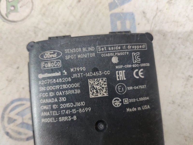 Датчик сліпої зони / блок керування асистента зміни смуги руху JR3Z14C689D Ford Edge