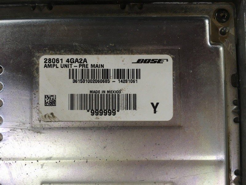 Підсилювач звуку BOSE 280614GA2A Infiniti Q50