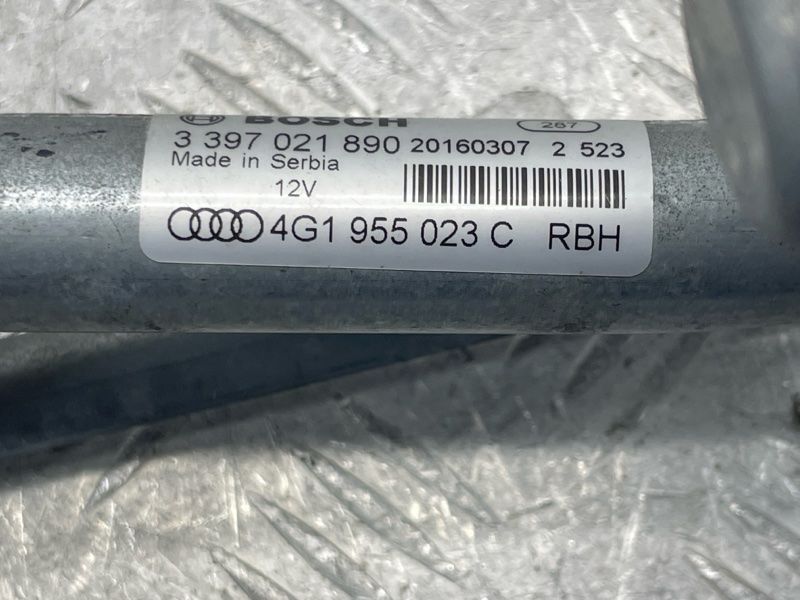 Мотор і трапеція склоочисників 4G1955023C Audi A7