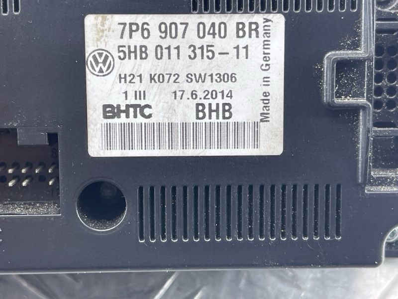 Панель керування кліматом 7P6907040BR Volkswagen Touareg Volkswagen Touareg