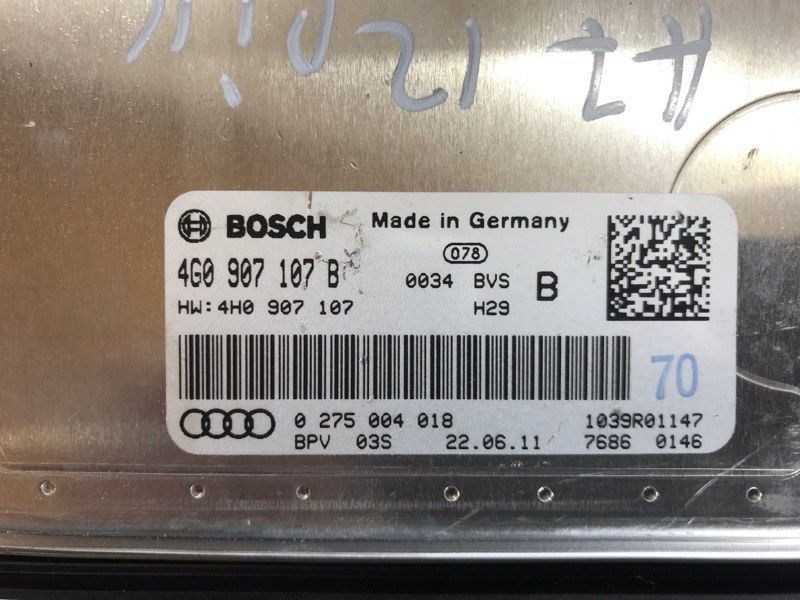 Блок керування для обробки зображення камери 4G0907107B Audi A7 Audi A6, Audi A7, Audi A8, Audi RS7, Audi S6, Audi S7, Audi S8
