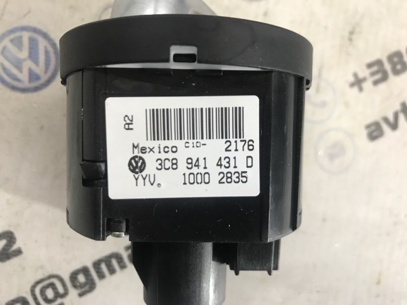 Перемикач світла фар 3C8941431D Volkswagen Passat