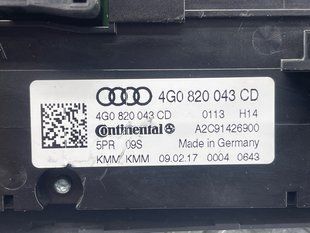Панель керування клімат-контролем 4G0820043CD Audi A7