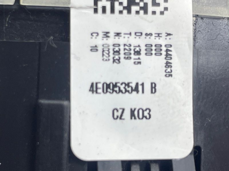 Шлейф керма 4E0953541B Volkswagen Touareg