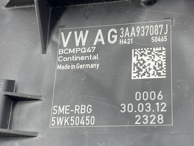 Блок комфорту 3AA937087J Volkswagen CC