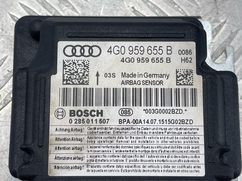 Блок керування подушками безпеки / SRS 4G0959655B Audi A6