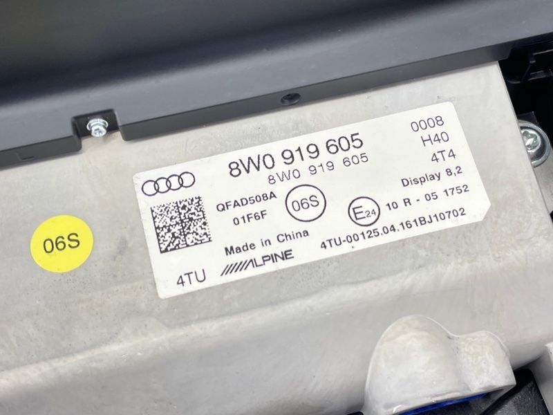 Інформаційний дисплей 8W0919605 Audi A4 Allroad
