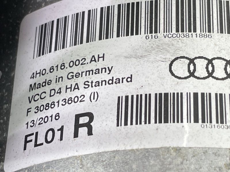 Стійка амортизатора пневмо 4H0616002AH Audi A8
