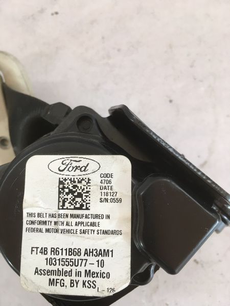 Ремень безопасности FT4BR611B68AH Ford Edge