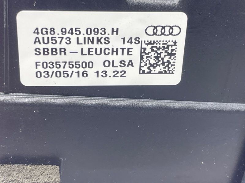 Стоп / ліхтар внутрішній 4G8945093H Audi A7