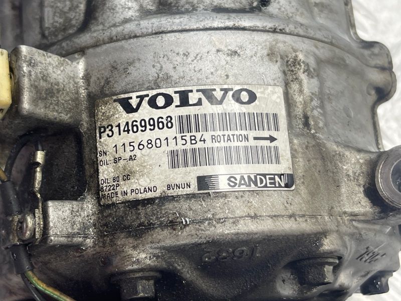 Компресор кондиціонера 31469968 Volvo XC60