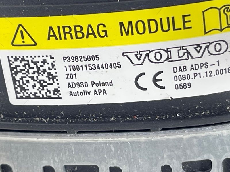 Подушка безопасности руля 39825805 Volvo XC90 Volvo XC90
