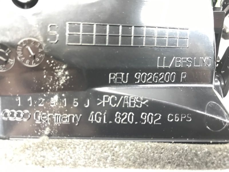 Дефлектор повітропроводу 4G1820902C6PS Audi A6