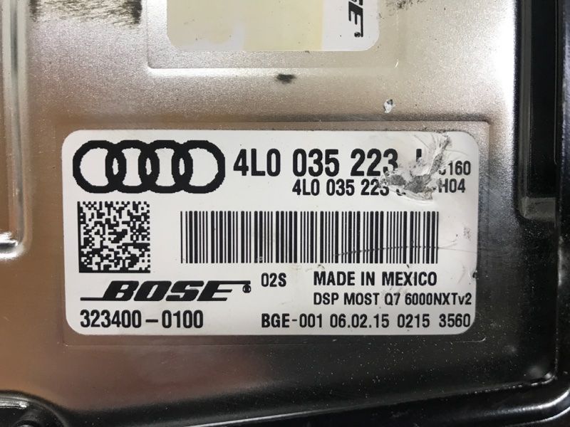 Усилитель звука BOSE 4L0035223J Audi Q7