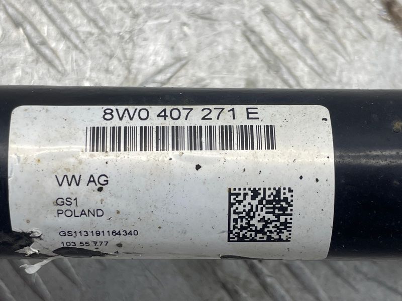 Полуось 8W0407271E Audi A4 Allroad