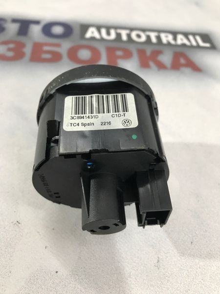 Перемикач світла фар 3C8941431D Volkswagen Tiguan