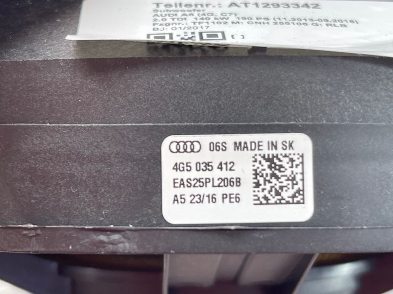 Динамик низкочастотный 4G5035412 Audi A6