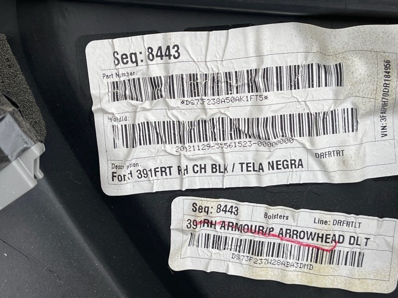 Обшивка дверей Ford Fusion
