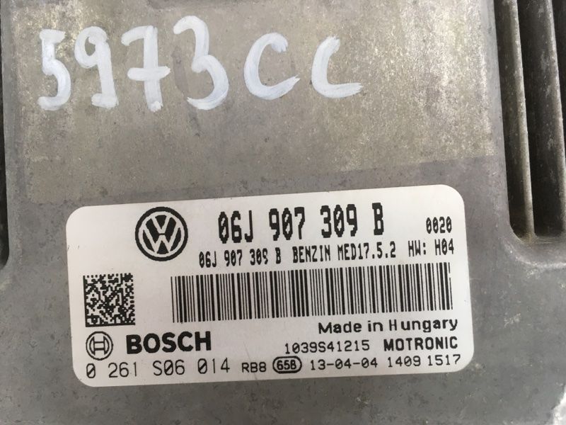 Блок керування двигуном 06J907309B Volkswagen CC