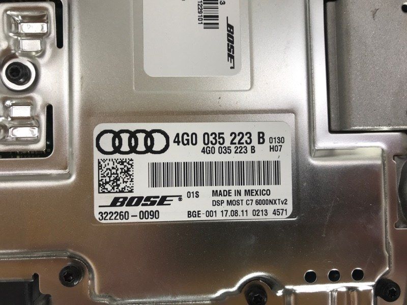 Усилитель звука BOSE 4G0035223B Audi A6