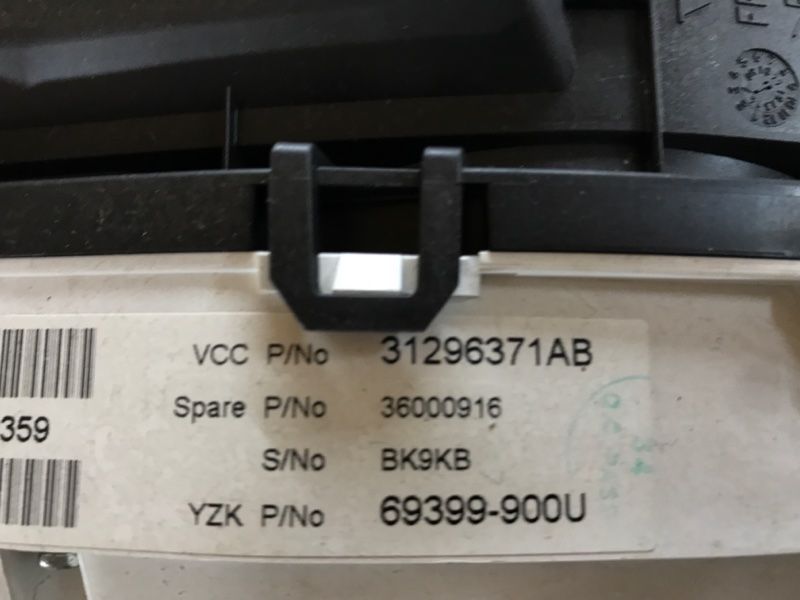 Комбінація приладів 31296371AB Volvo XC60