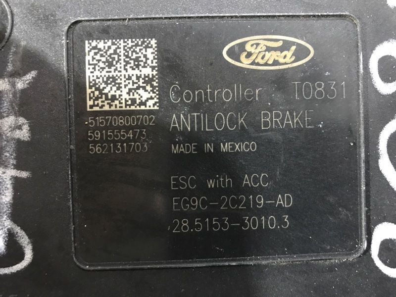 Блок ABS eg9c2c405ag Ford Fusion