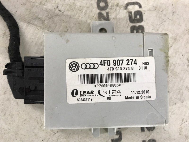 Блок керування системи контролю тиску в шинах 4F0907274 Audi Q7
