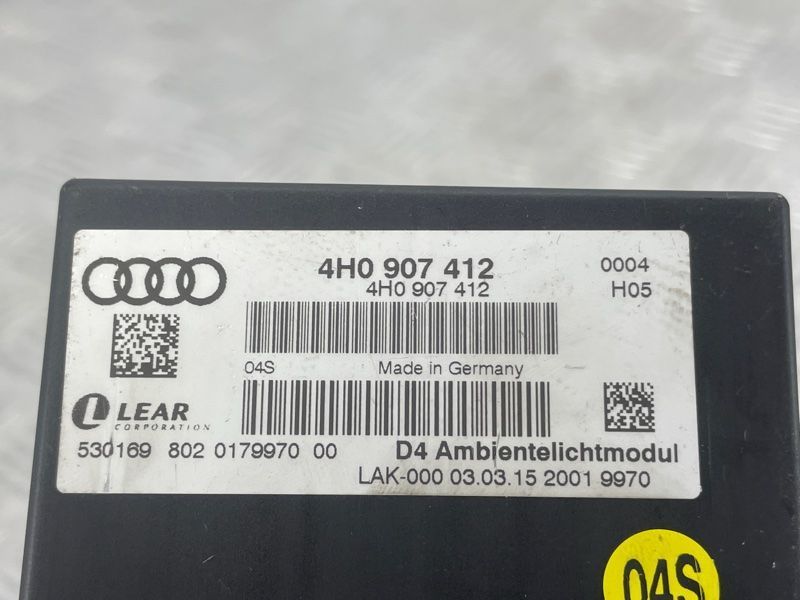 Блок комфорта 4h0907412 Audi A8