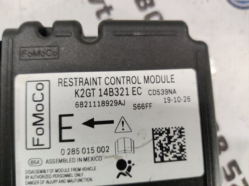 Блок керування подушками безпеки / SRS K2GT14B321EC Ford Edge