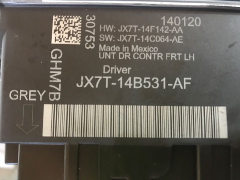 Блок управления двери JX7T14B531AFк Ford Escape