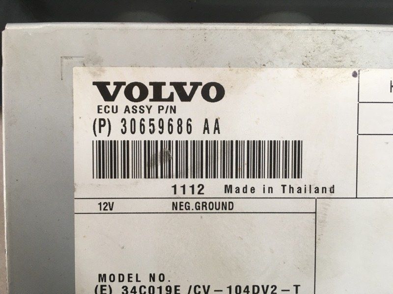 Усилитель звука 30659686 Volvo XC60