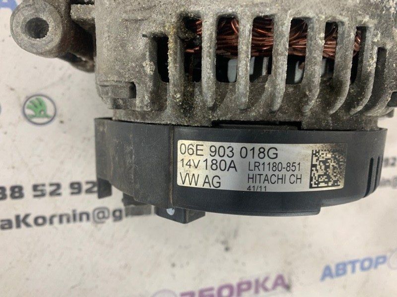 Генератор 06E903018G Audi A6