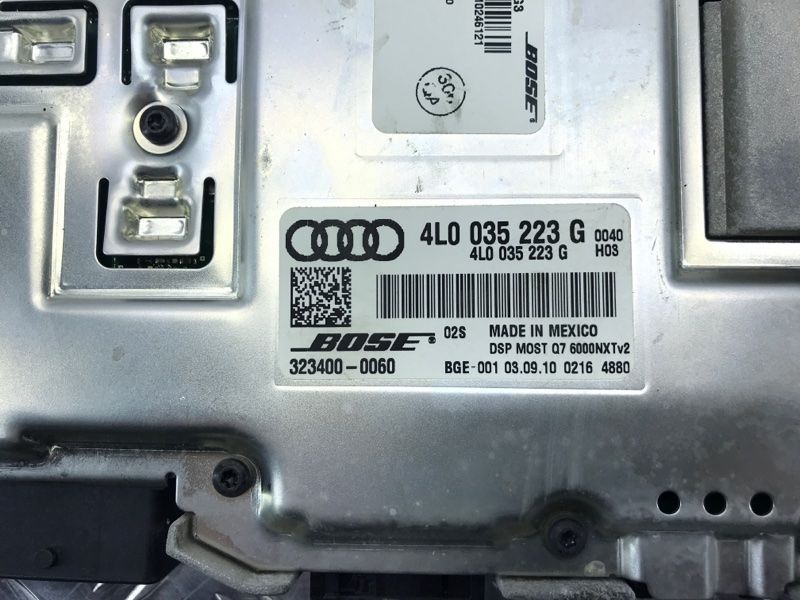 Усилитель звука BOSE 4L0035223G Audi Q7 Audi Q7