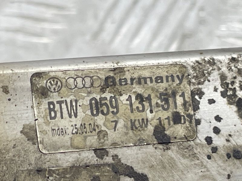 Радиатор системы рециркуляции EGR 059131511 Volkswagen Touareg