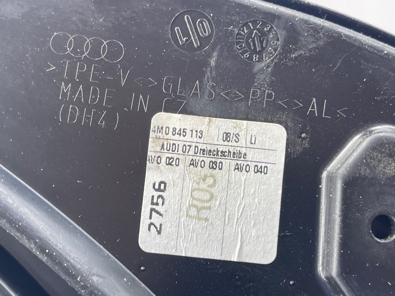 Скло глухе передніх дверей ліве 4M0845113 Audi Q7 Audi Q7, Audi SQ7