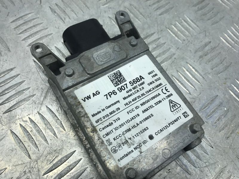 Датчик сліпої зони / блок керування асистента зміни смуги руху 7P6907568A Volkswagen Touareg