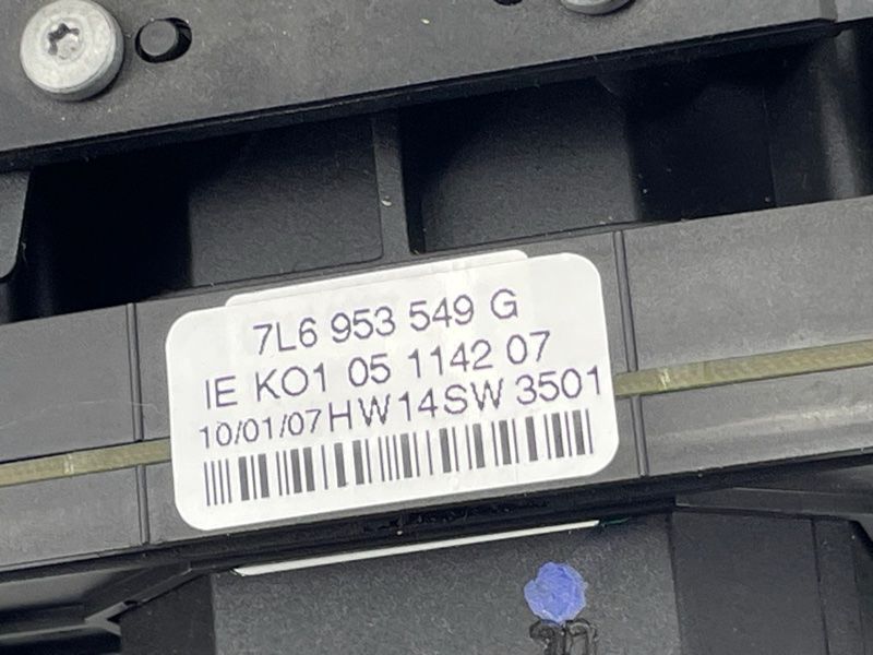 Блок подрулевых переключателей 7L6953549G Volkswagen Touareg
