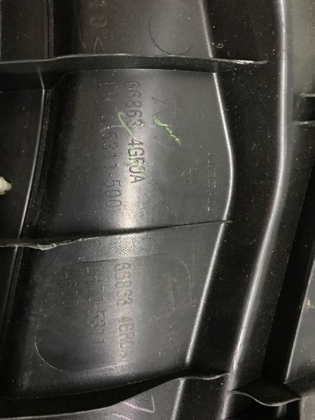 Водовідвідний щиток 668634gf0a Infiniti Q50