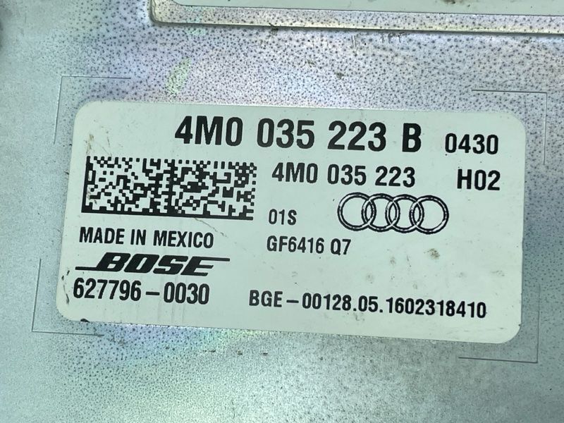 Усилитель звука BOSE 4M0035223B Audi Q7