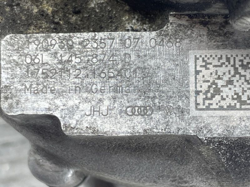 Трубка турбіни 06L145874D Audi A6