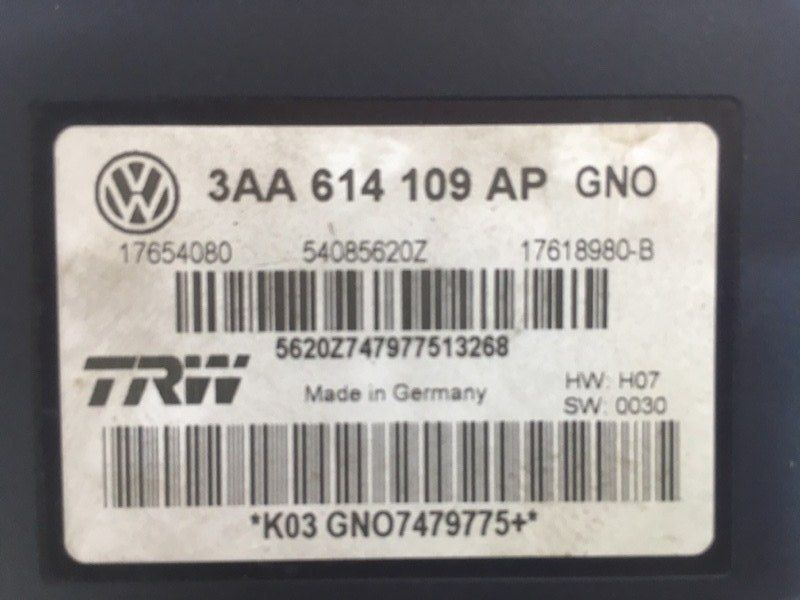 Блок ABS 3AA614109AP Volkswagen CC