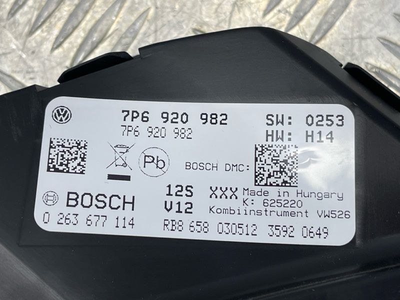 Комбінація приладів 7P6920982 Volkswagen Touareg