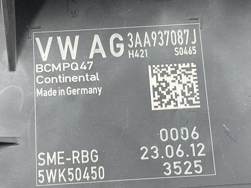 Блок комфорту 3AA937087J Volkswagen CC