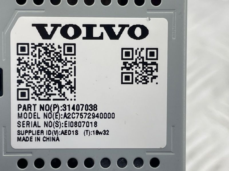 Блок USB 31407038 Volvo XC60