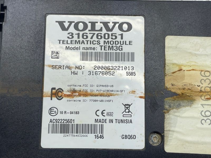 Блок керування телематики 31676051 Volvo XC60