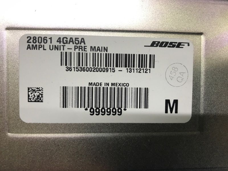 Підсилювач звуку BOSE 280614GA5A Infiniti Q50